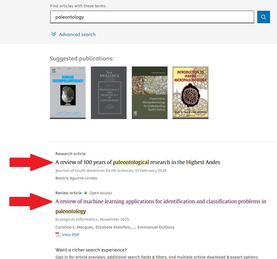 Résultats de recherche sur science direct
